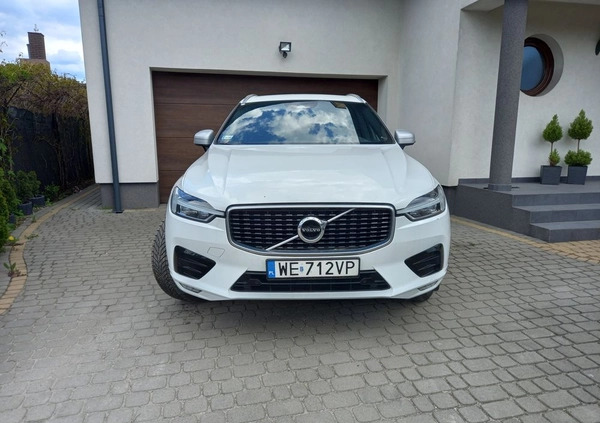 Volvo XC 60 cena 139900 przebieg: 98000, rok produkcji 2019 z Warszawa małe 781